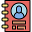 Mobile User Interface Color Outline icon 64x64